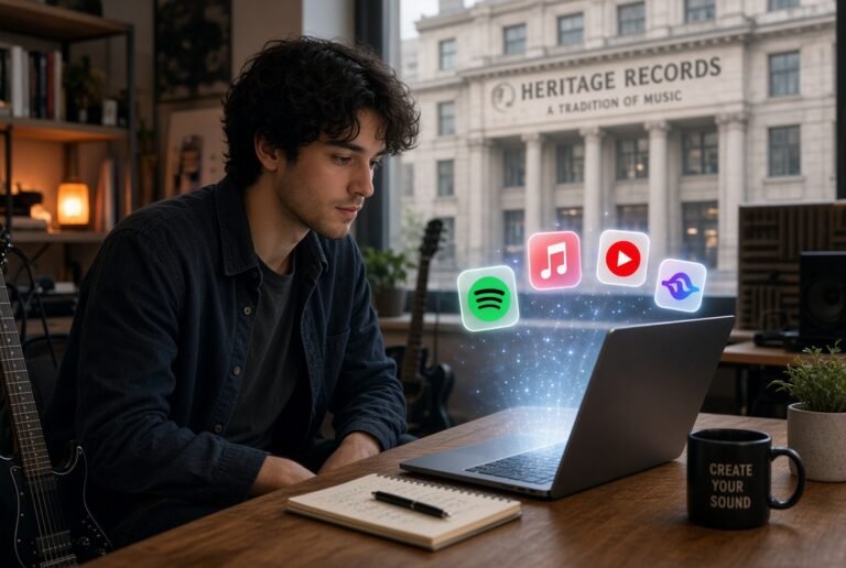 Diferença entre distribuidora digital e gravadora: o que o artista independente precisa saber